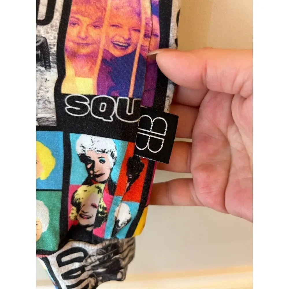 *RARE!!!* Baby Bums Clothing Golden Girls Unisex Pants 5T Handmade Comic Artsy